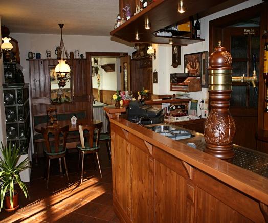 Der Eingang zu unserem Gasthaus.